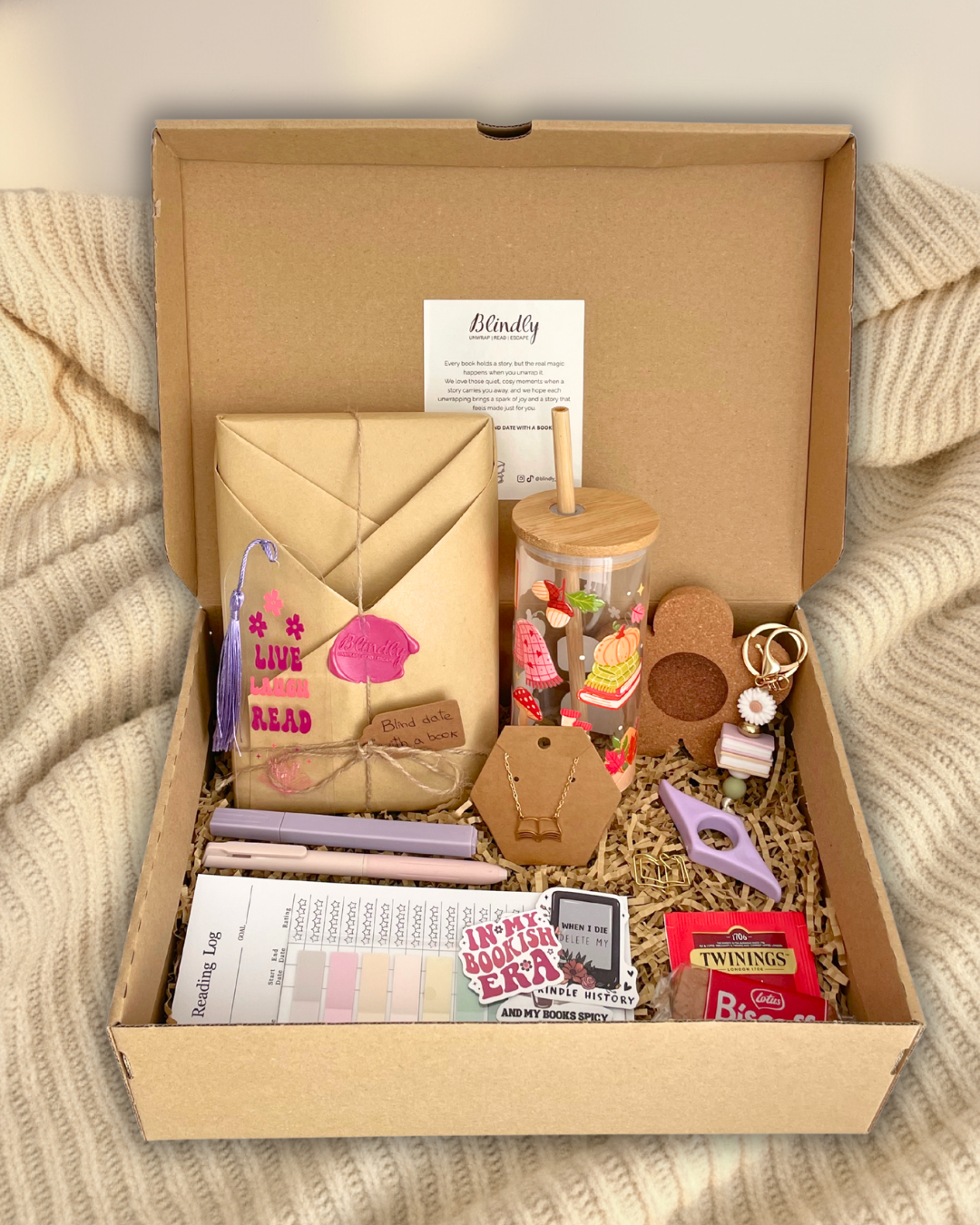 Charm Blind Date with a Book Box