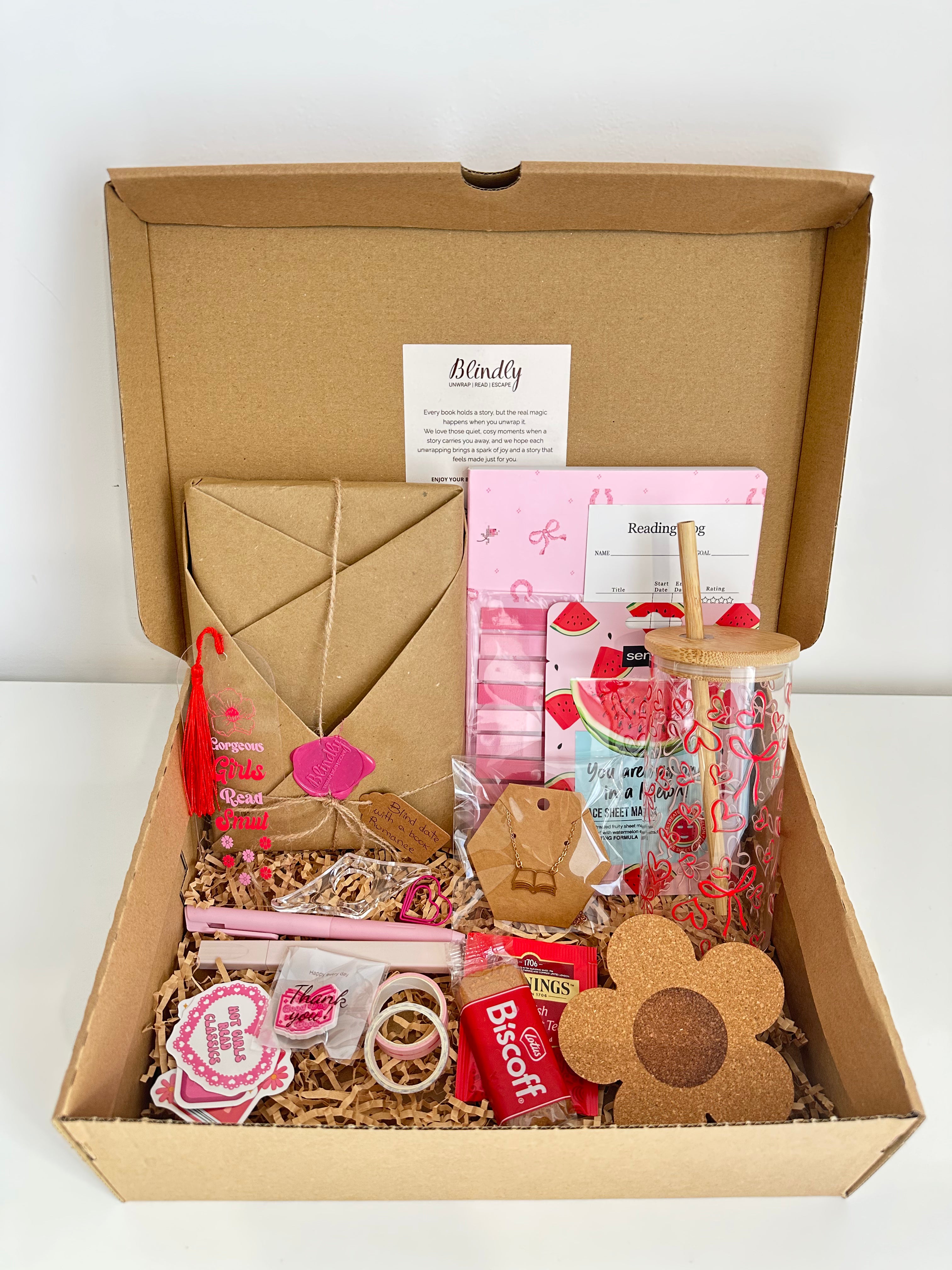 Caixa Blind Date Literário São Valentim